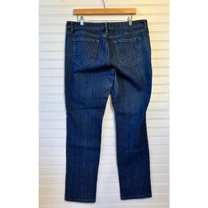 Ann Taylor The Loft Modern Skinny Dark jeans Size 14